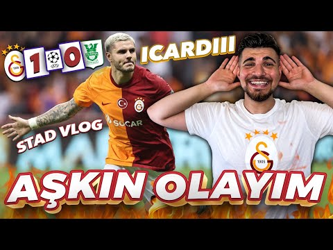 AŞKIN OLAYIM ICARDİ ATTI STADYUM YIKILDI ! | Galatasaray 1 - 0 Olimpija  Ljubljana UCL Ön Eleme Vlog