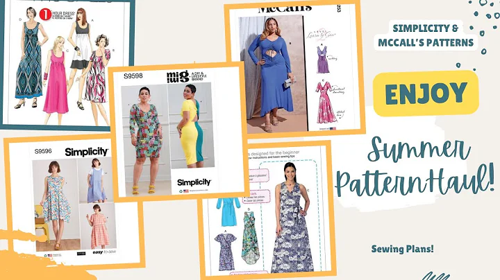 Summer Pattern Haul - Simplicity and McCalls Patte...