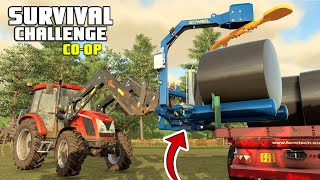 We Spent All Of Our Money On This Survival Challenge Co-Op Fs22 - Episode 11