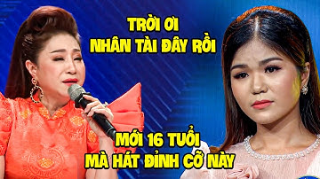 Cô bé MỚI 16 TUỔI KHIẾN NSUT Thoại Mỹ ĐỨNG NGƯỜI VÌ LÊN VỌNG CỔ QUÁ ĐỈNH LÀ NHÂN TÀI HIẾM CÓ | HTV