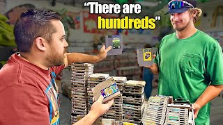 He asked if we bought Nintendo Games…uhhh YES!