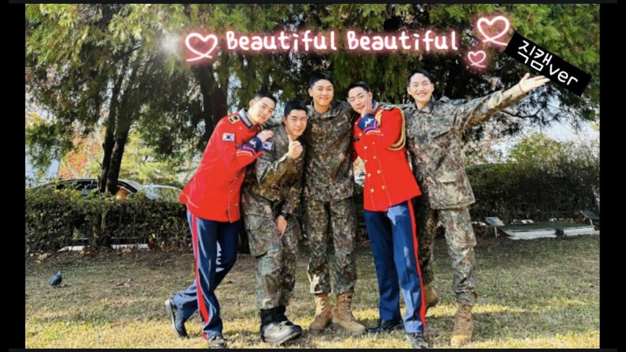CD 틀어놓은 줄 알았는데 라이브였네? 군복 라이브 직캠Ver🚀Beautiful Beautiful/온앤오프[이미엽의 랄라 라디오]
