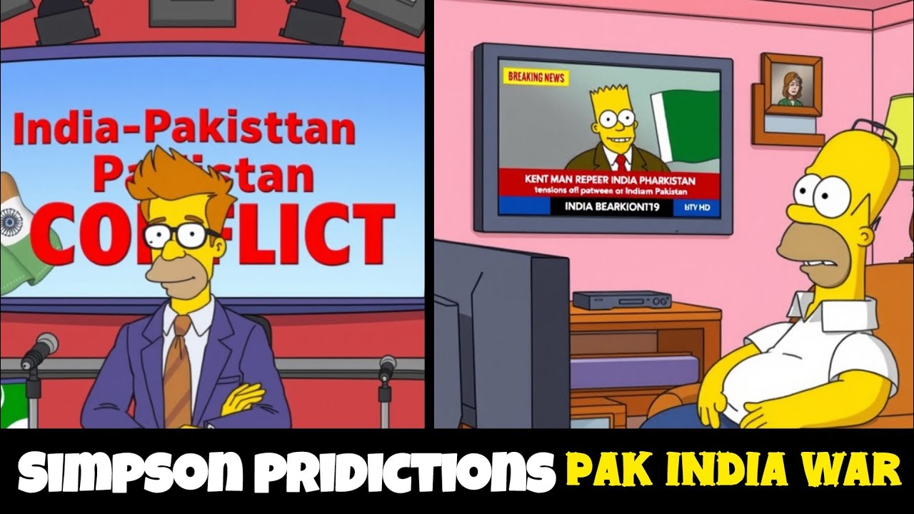 "India vs Pakistan War Prediction by The Simpsons – Explained"