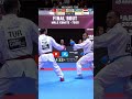 final -75kg karate fight paris olympic 2024 #karate #fighter #kumite #sports