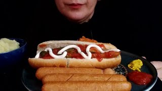 ASMR JUMBO SANDVİÇ + PATATES PÜRESİ | TURKISH ASMR