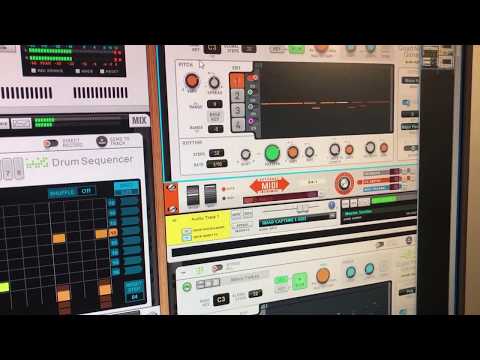 December jam with Reason Quad Note Generator, Moog Grandmother and MODX7