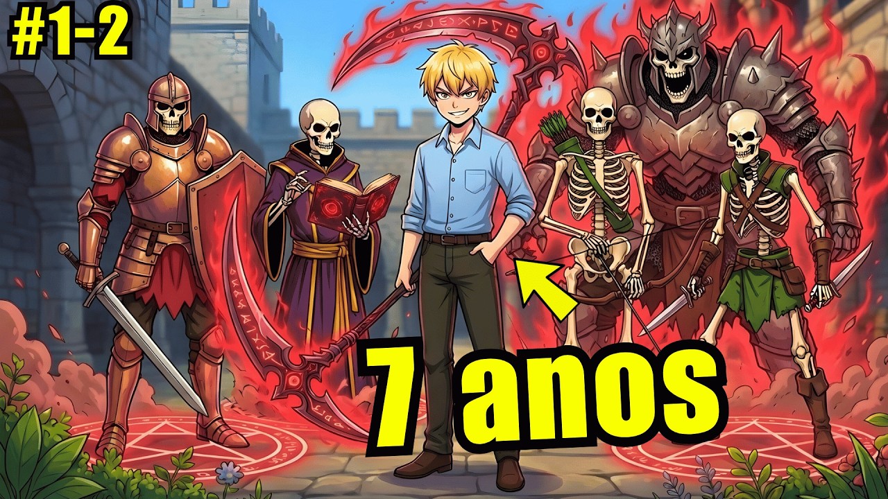 O Rei Esqueleto Nível 999 Reencarnou como uma CRIANÇA! | Resumo Manhwa