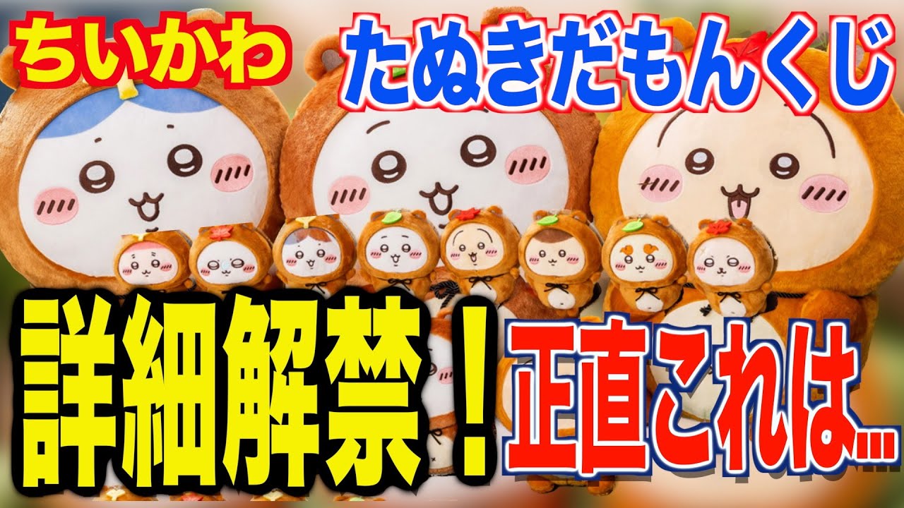 たぬきだもんくじ★A賞★ちいかわ ちいかわ」ぜったい“たぬき”が当たる！「たぬきだもんくじ