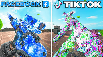 Using a Loadout from EVERY Social Media in Warzone!