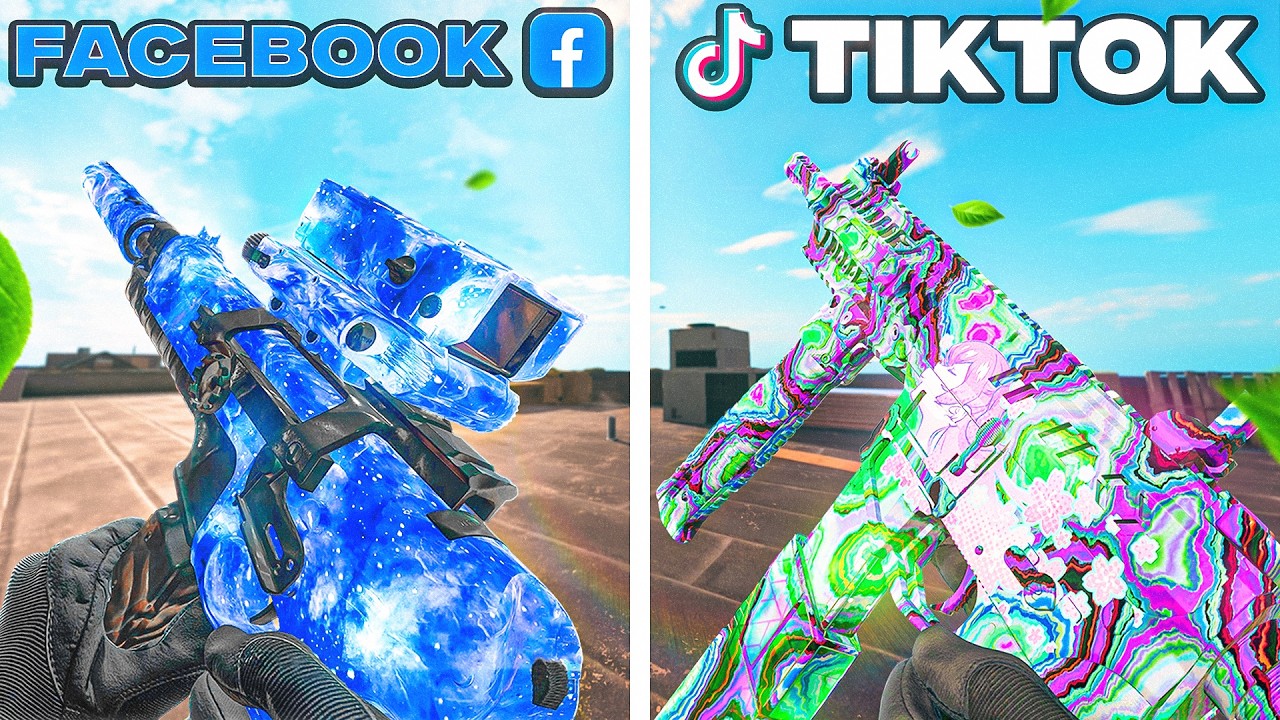 Using a Loadout from EVERY Social Media in Warzone!