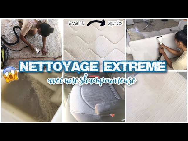 😱NETTOYAGE EN PROFONDEUR !! MATELAS, TAPIS, CHAISES, CANAPES