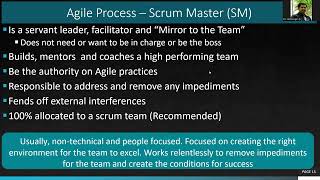 Agile Process - Scrum Team - Scrum Master_Scrum Team