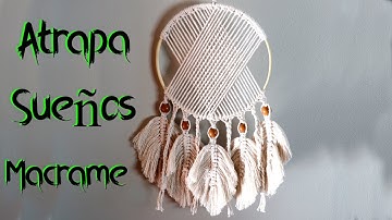 Atrapa Sueños de macrame