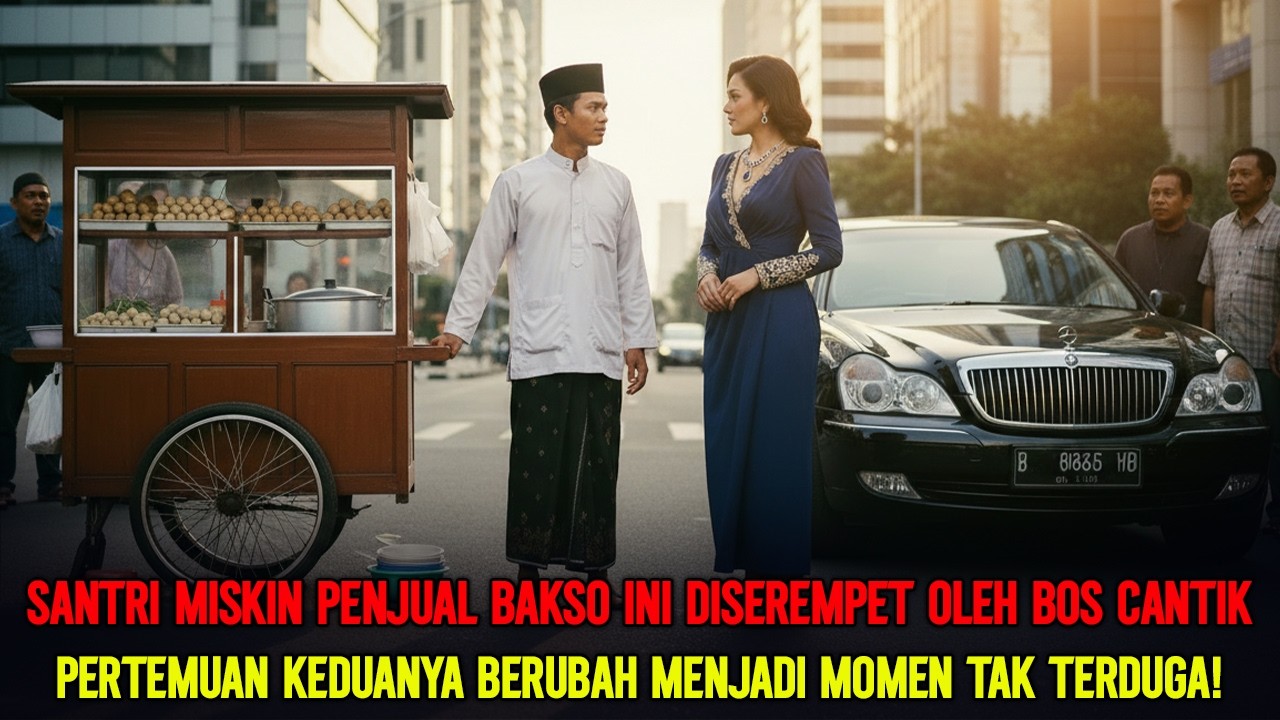 Santri Miskin Penjual Bakso Dipermalukan Bos Cantik, Tapi Kebenaran Yang Terungkap Bikin Syok!