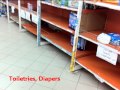 Shelves Bare at Tripoli Supermarkets