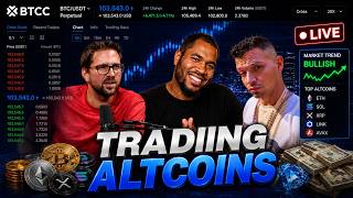 Bitcoin and Altcoins RALLY (Trading Live)