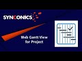 Web Gantt View For Project | Odoo Apps | #Synconics [ERP]