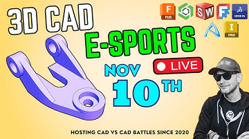 Model Monday Live | CAD Speed Modeling Battles & Tips (November 10th, 2025)