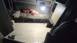 How to install Hardwood/Laminate floor in a truck | kenworth w900 sleeper section Part 1