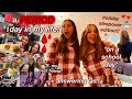 A period day in my life on a school day ft my best friend holiday sleepover edition 