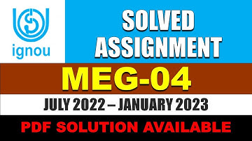 MEG 04 IGNOU SOLVED ASSIGNMENT 2022 2023 | ASPECTS OF LANGUAGE | JULY 2022 JANUARY 2023 | meg-04