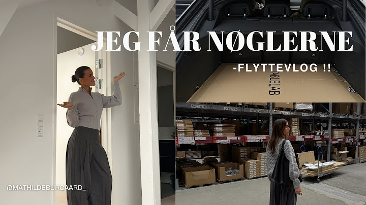 FLYYTE VLOG! Tom lejligheds tour og indflytnings process