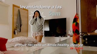 levantándome a las 5am por una semana y tratando de no fracasar en el intento | Martina