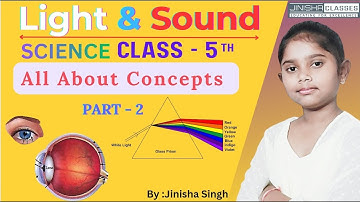 Light and Sound Concepts for Olympiad | Part  2 | Class 5 Science | NSO Preparation | by Jinisha
