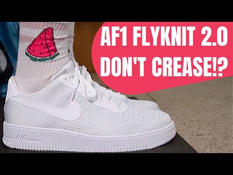 nike air force 1 flyknit white platinum