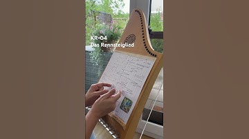 Thumbnail of KR-04 - Das Rennsteiglied (Ich wandre ja so gerne) von Herbert Roth - Veeh-Harfe, Tischharfe