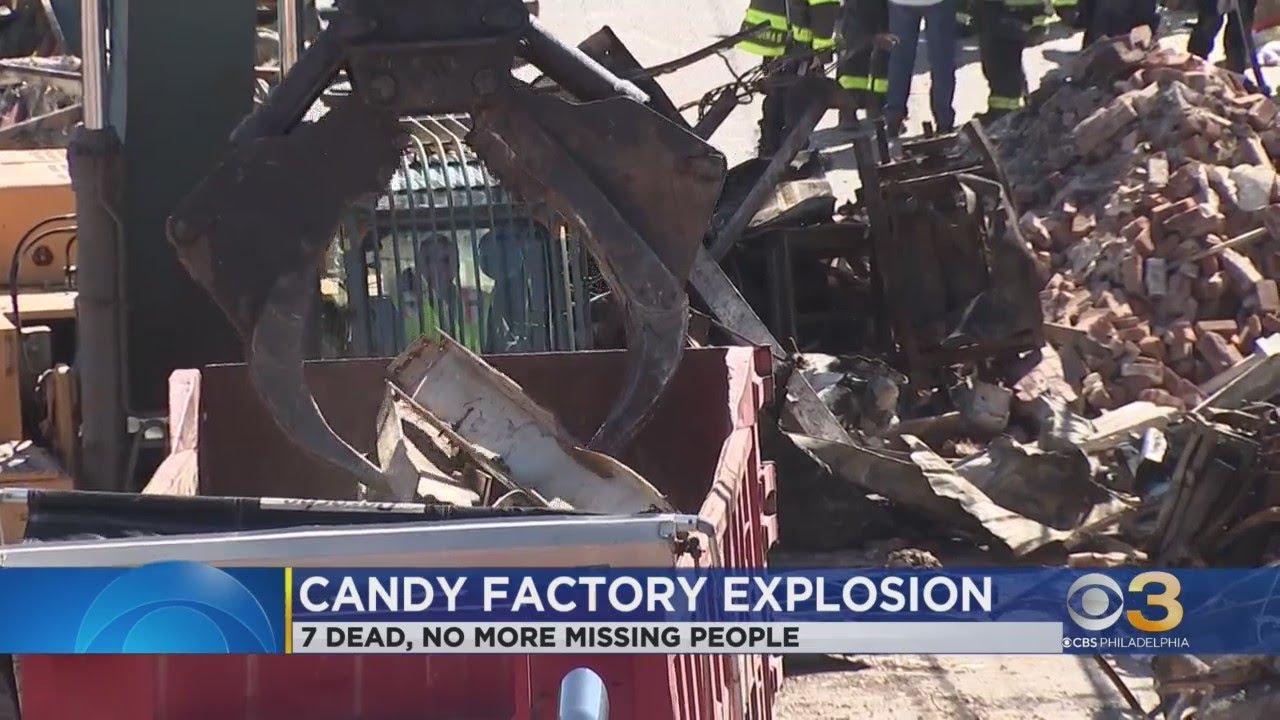 All of the people missing in West Reading candy factory explosion now accounted for