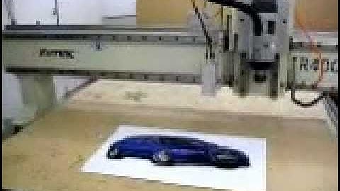 LIMAC cnc router with CCD camera vision system China