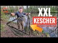 Unboxing &amp; Gewinnen: Riesiger Kescher im Camou Design: Camou Grabber 2 von Anaconda