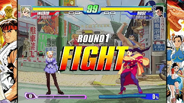 CAPCOM FIGHTING COLLECTION 2: Capcom Fighting Evolution - Ingrid/M. Bison Playthrough