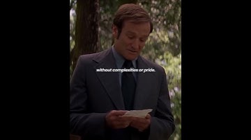 Grief and Love in Patch Adams: The Poem That Still Speaks