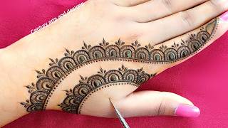 Easy Mehndi Design For Back Hand Simple Mehndi Design Mehndi Ka Design Mehndi Design Mehndi