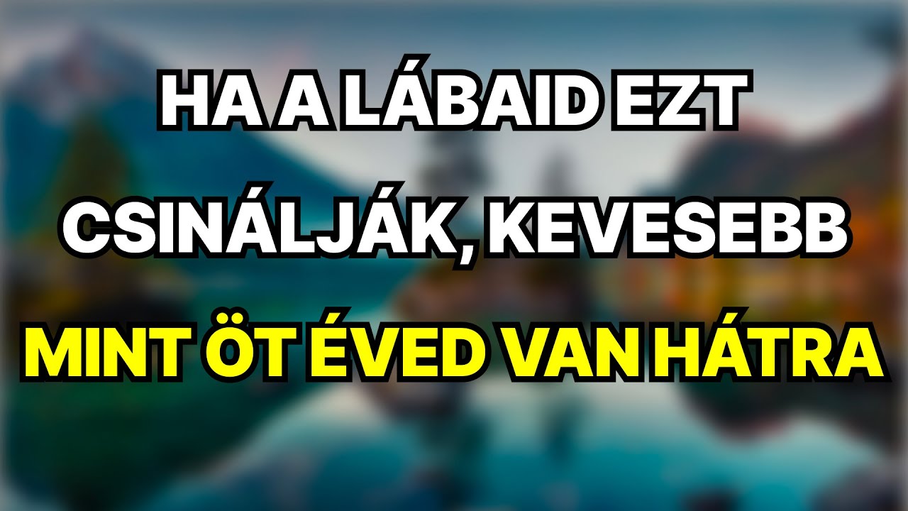 A halál a lábakban kezdődik 65 után – 3 jel, amiről senki sem beszél