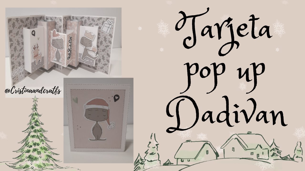 Tarjeta navidad con Dadivan de 