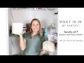 Bulk Food Storage | PANTRY TOUR | Once a Month Grocery Haul
