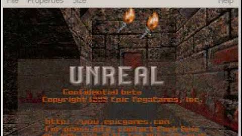 Unreal 1995 Tech Demo - UNREALS.S3M