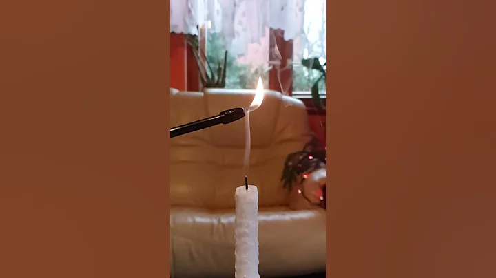 Lighting a candle at a distance - SlowMo