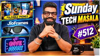 Jio Frames? | Budget Foldable Phones? | iPhone Giveaway Delivery? | STM #512 | Technical Guruji🔥🔥🔥 — video thumbnail