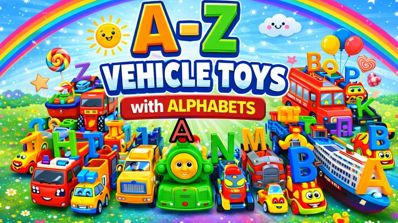 Best Learning Vehicles with Puzzles | Preschool Toddler Learning Video for Kids & toddlers | part 1