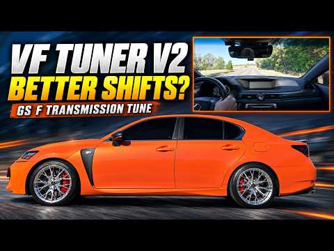 VF Tuner V2 Transmission Tune "Update" for GS-F, RC-F and others (Driving Video)