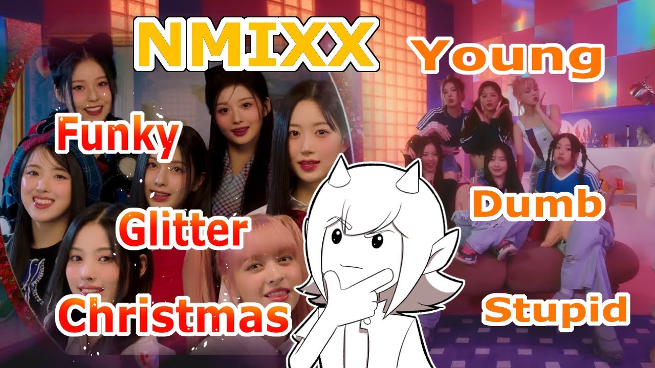 Starting My NMIXX Journey! First Time Watching Funky Glitter Christmas + YDS