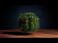 Floating garden 3D art