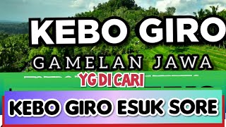 Download Lagu KEBO GIRO GAMELAN JAWA COCOK KAGEM NERIMA TAMU MBESAN MP3 Download Lagu KEBO GIRO GAMELAN JAWA COCOK KAGEM NERIMA TAMU MBESAN MP3