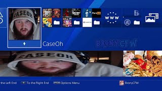 I Installed CaseOh On My PS4 (He CORRUPTED MY PS4 WITH HIS FAT!!!!)