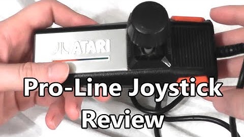 Atari 7800 Pro Line Joystick Review  - The No Swear Gamer Ep 162