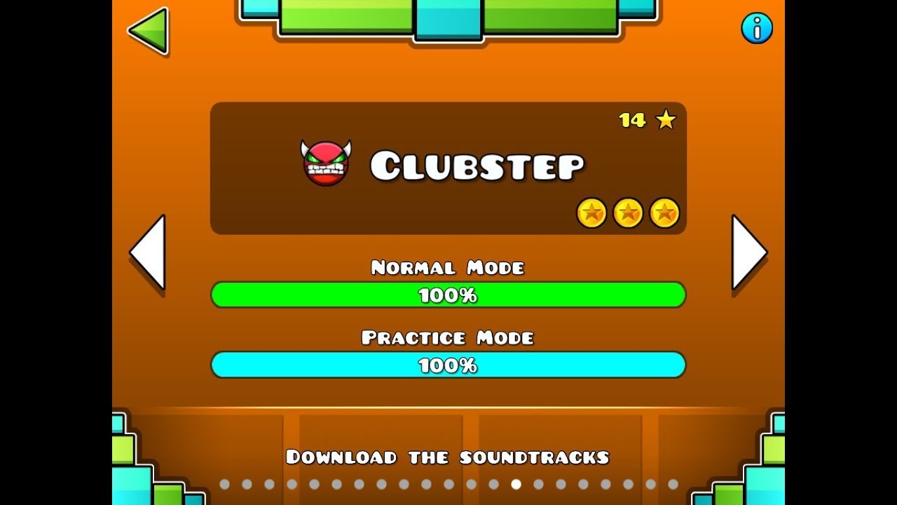 Beating Clubstep with all 3 coins! Geometry Dash - YouTube